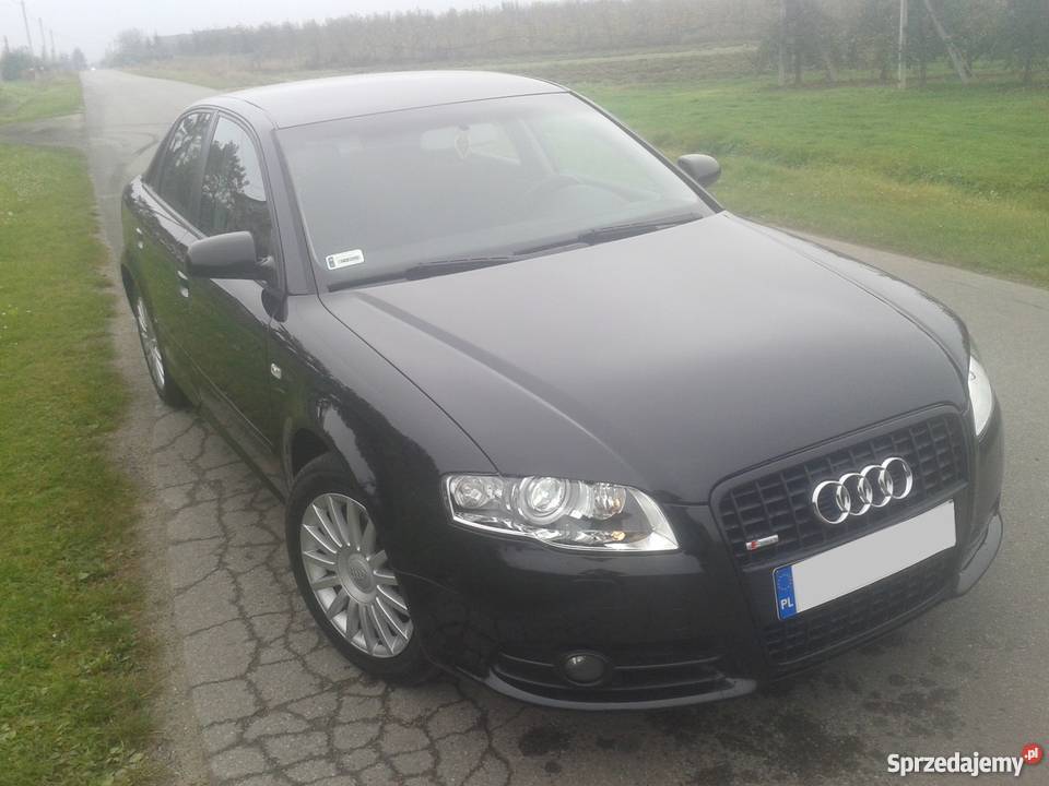 AUDI A4 B7 SLINE SALON POLSKABLACK LINESERWIS Grójec