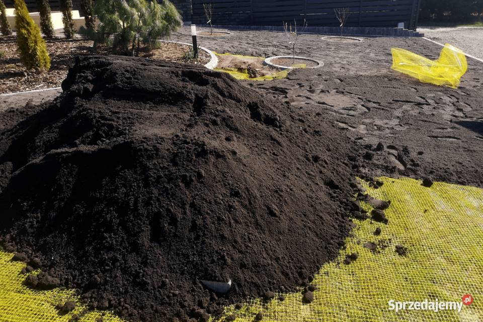 Ziemia Ogrodowa Trawnik Czarnoziem Warzywa usługi budowlane