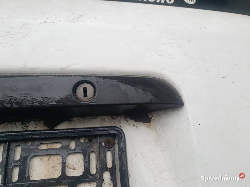 Klapa tylna tył szyba Fiat Panda II 03 biała Części samochodowe Kraków