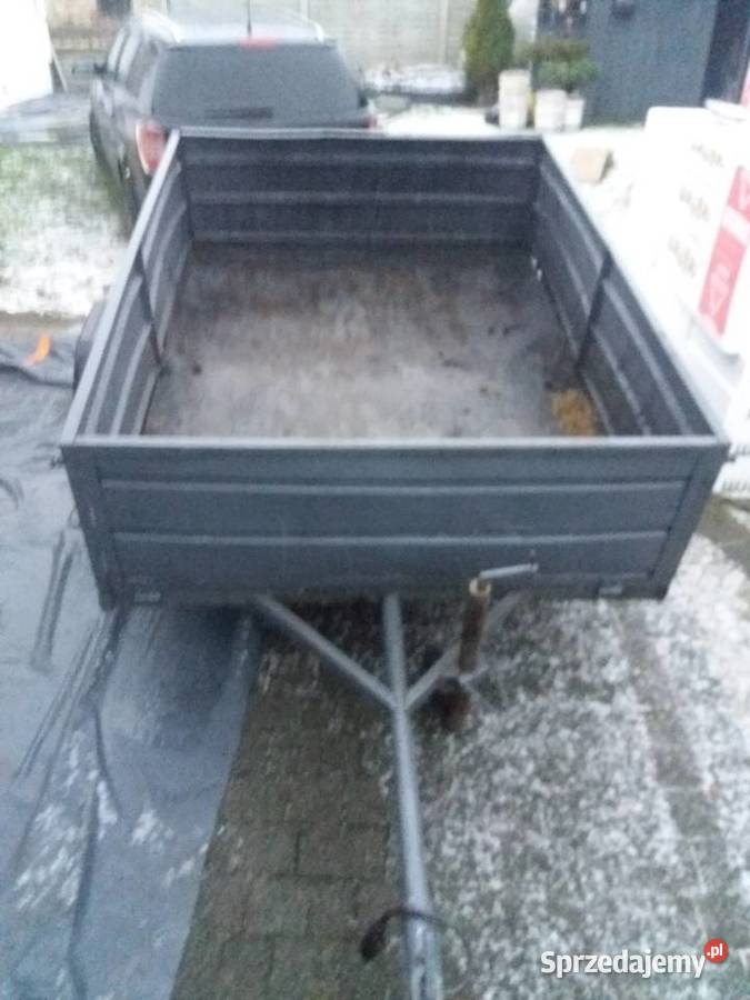 Przyczepa samochodową sprawna zarejestrowana śląskie Myszków