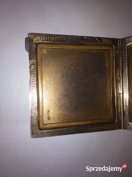 Srebrna puderniczka śląskie Katowice