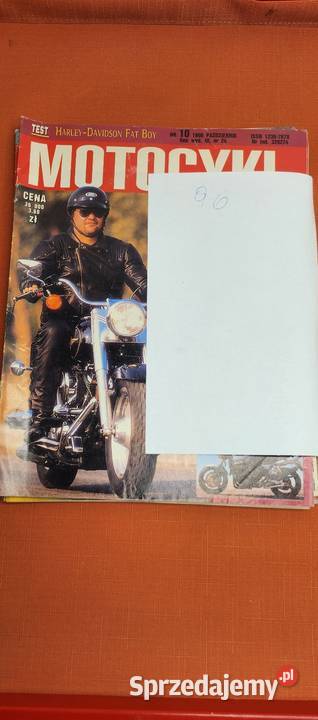 Czasopismo kolekcjonerskie motocykl 1996 Gliwice