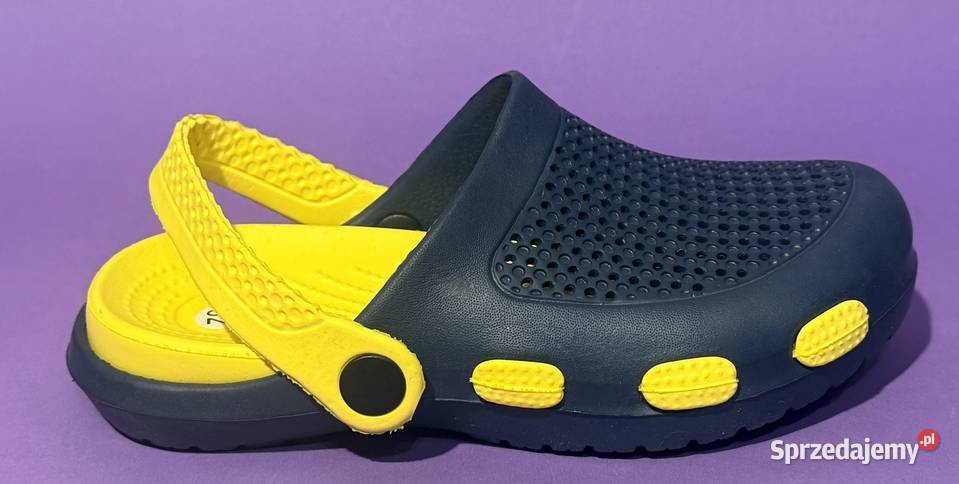 Granatowe dziecięce chodaki rozmiar 32 Żyrardów