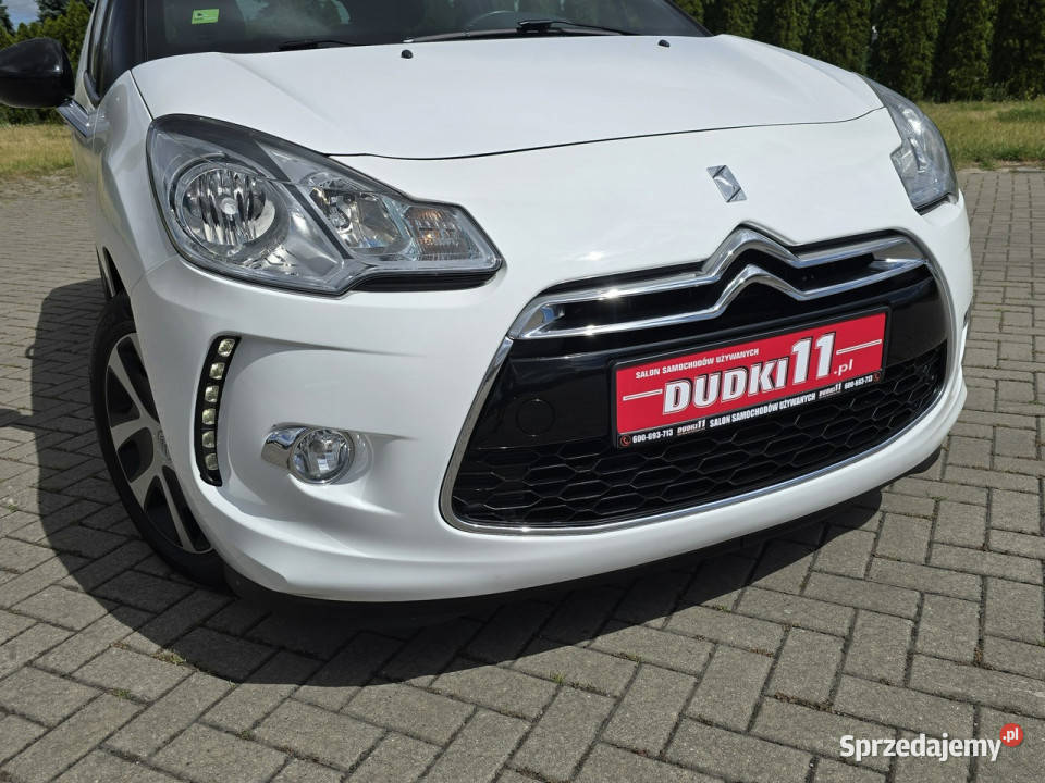 Citroen DS3 16eHDi NavigacjaLedyKlimatronic czujnik parkowania DS3 Kutno