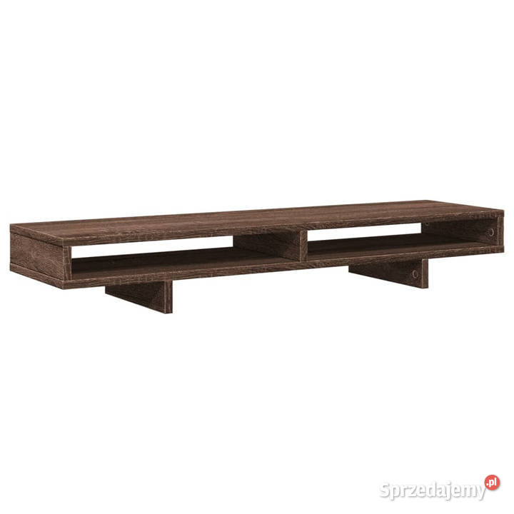 Podstawka pod monitor brązowy dąb 100x27x15 mazowieckie Warszawa sprzedam
