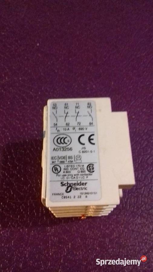 Dodatkowe Styki do stycznikow Poznań