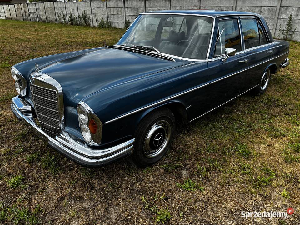 MERCEDES W108 AUTOMAT 35 V8 KLIMATYZACJA sprowadzony