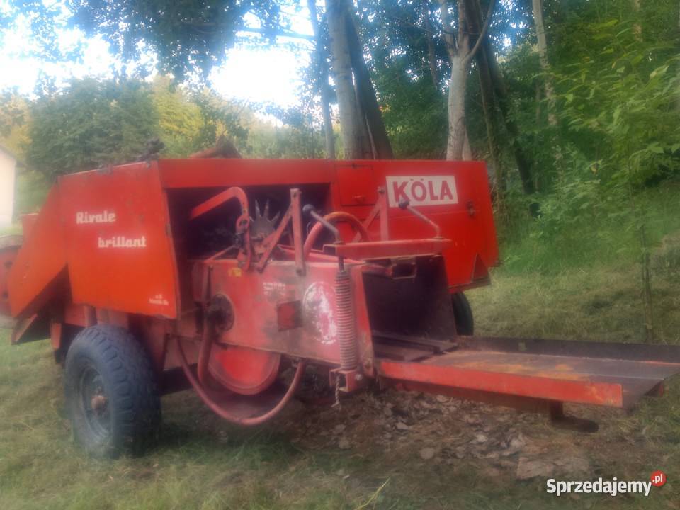 Prasa KOLA Riwal Brilant do małego traktora Łapczyca