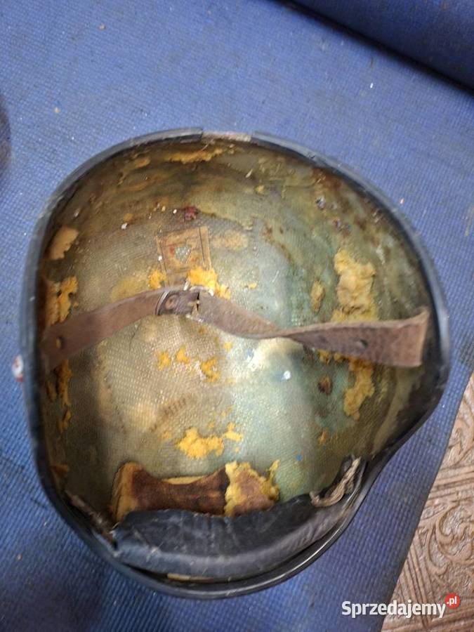 Kask PRL Wsk Wfm SHL Junak Romet Komar Motorynka Koszalin