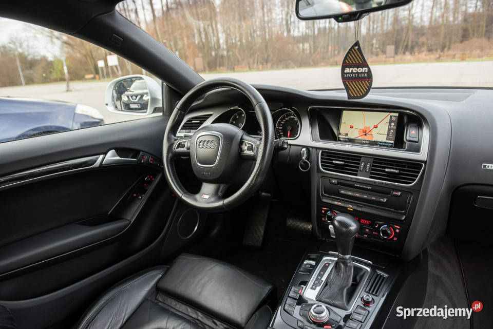 Audi A5 Coupe S5 32i 265 F1 BO Sline Opłacona przyciemniane szyby Zwoleń