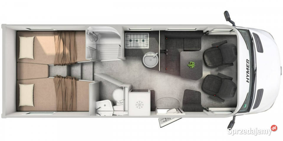 samochody kempingowe HymerEriba BMCT 680 Rok produkcji 2025 Janki
