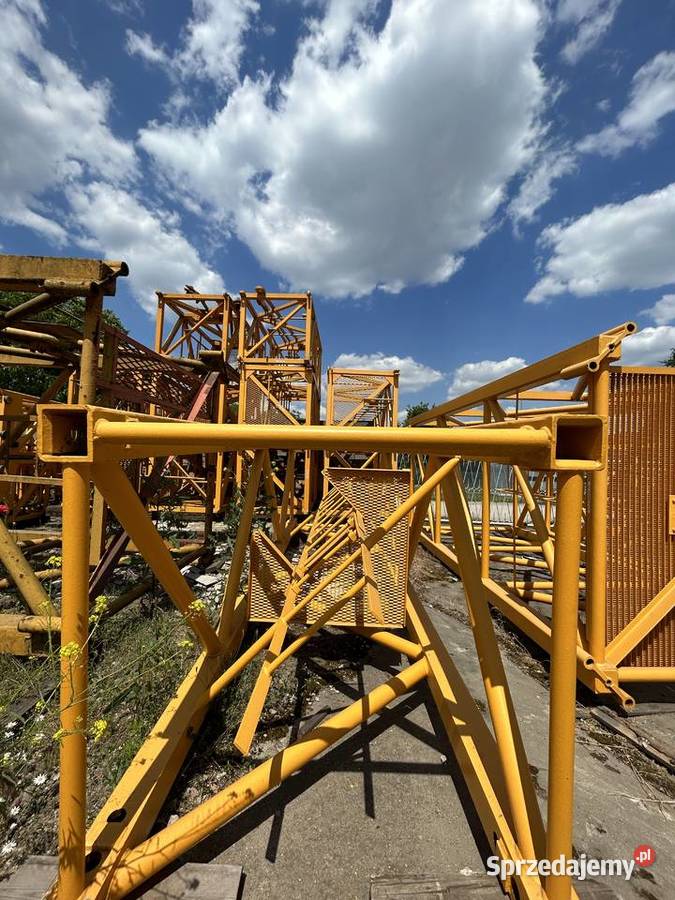 Wstawka wieży żurawia Liebherr 63LC Luboń