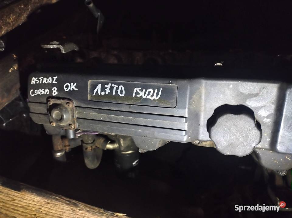 OPEL ASTRA F VECTRA B CORSA B 17TD ISUZU silnik osobowe Kielce