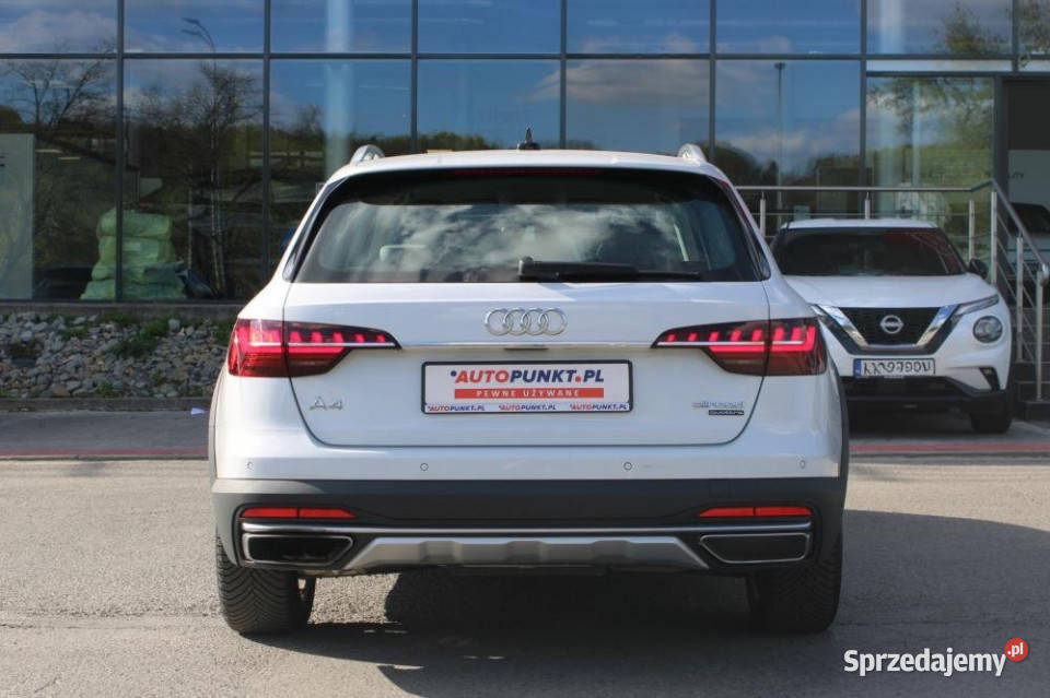 Audi A4 Allroad 2021r LED Carplay Skóra Temp małopolskie Kraków