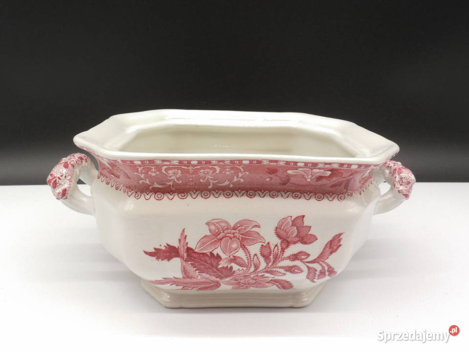 Antyczna Waza Teryna SPODE Pink Camilla Vintage Raszków