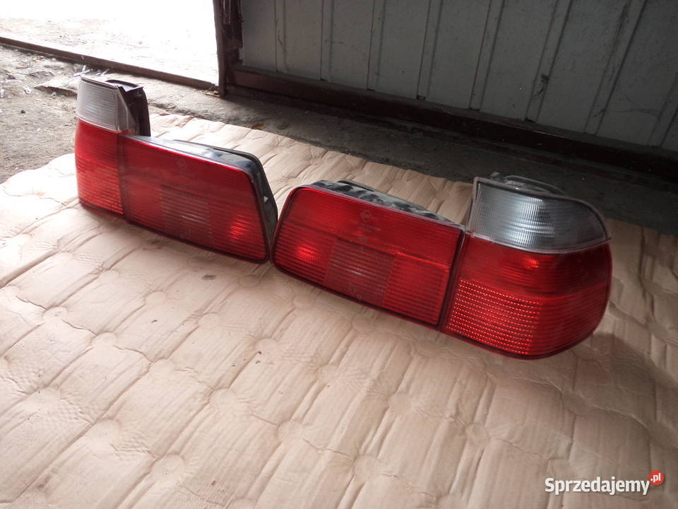 Lampy tył BMW E39 kombi touring biały kierunek lampy tylne Wieluń