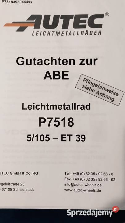 Alufelgi z oponami zimowymi 18 Opel Gdańsk