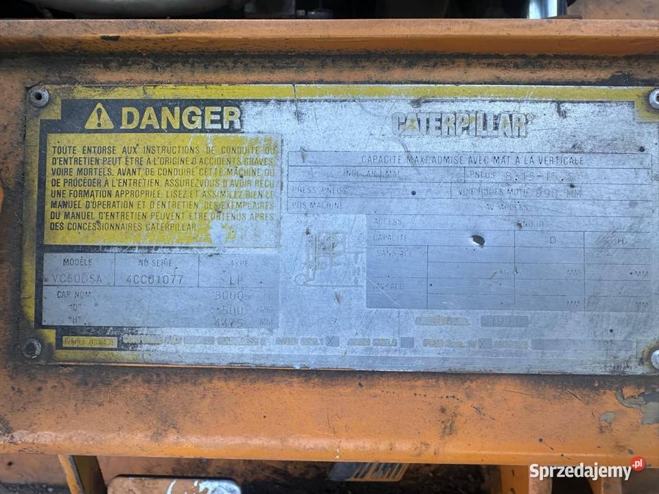 Wózek widłowy Caterpillar Kielce