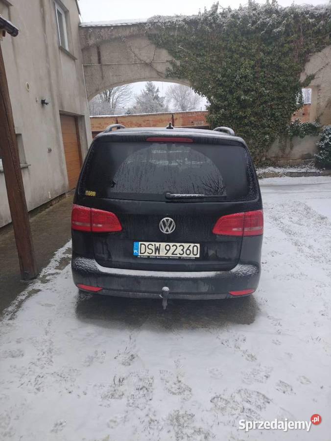 VW TOURAN 20 TDI WEBASTO nieuszkodzony dolnośląskie Świdnica