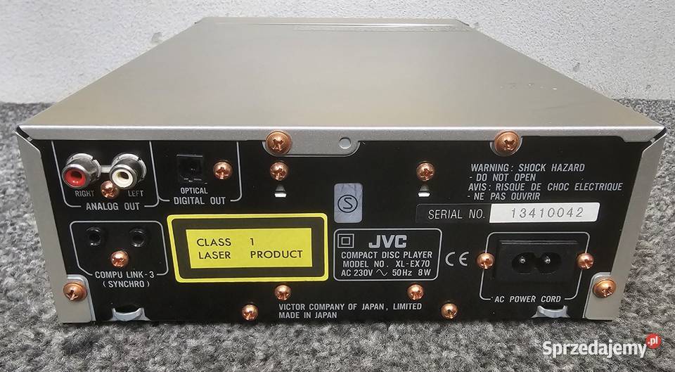 JVC XLEX70 Compact Disc Player 3 CD wysyłka Kraków