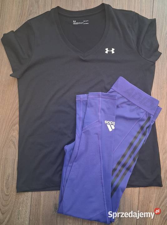 NOWY komplet ADIDAS UNDER ARMOUR legginsy łódzkie Łódź