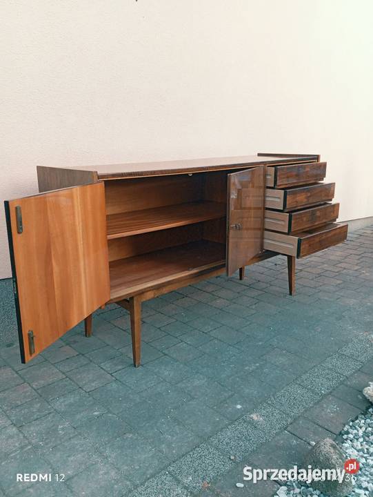 Komoda PRL SAlbracht transport Myszków