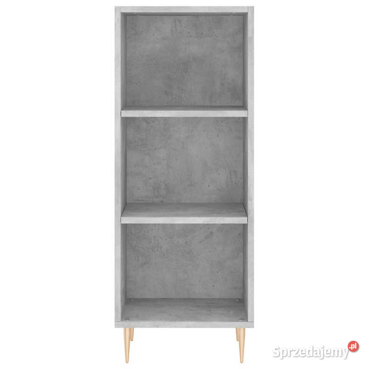 Wysoka szafka szarość betonu 345x34x180 mazowieckie Warszawa sprzedam