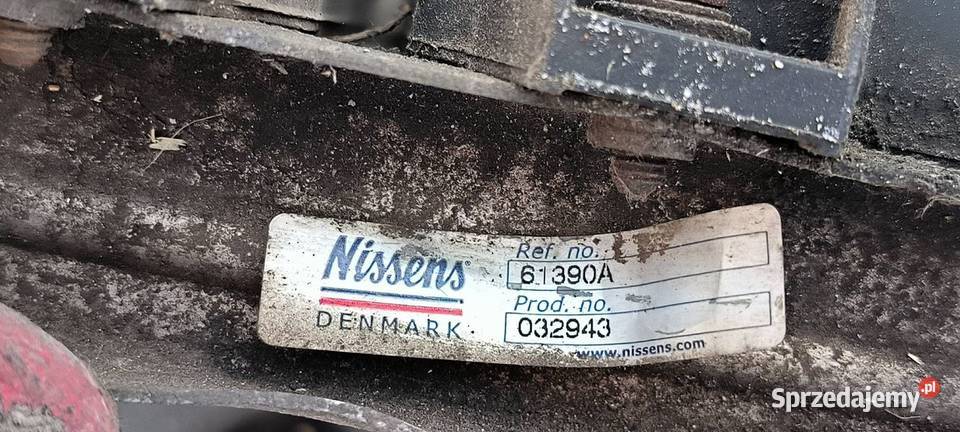 CHŁODNICA WODY FIAT DUCATO 61390A NISSENS Lipno