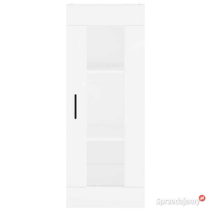 Wysoka szafka biała 345x34x180 materiał mazowieckie Warszawa