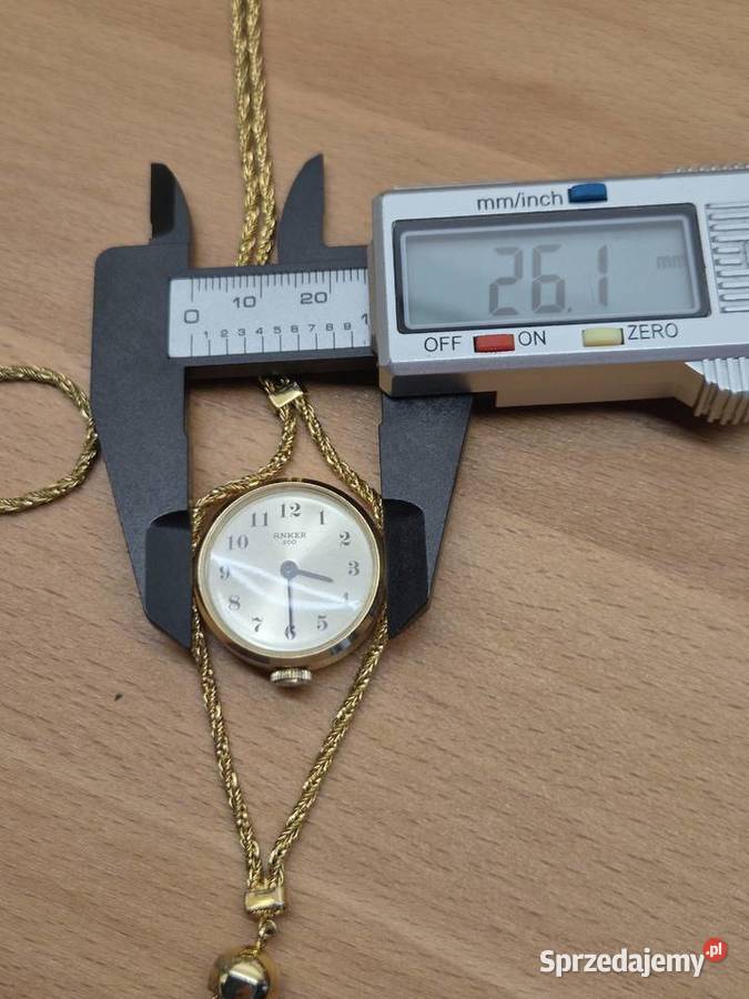 Cudowny naszyjnikwisiorek zegarekANKER Chorzów sprzedam