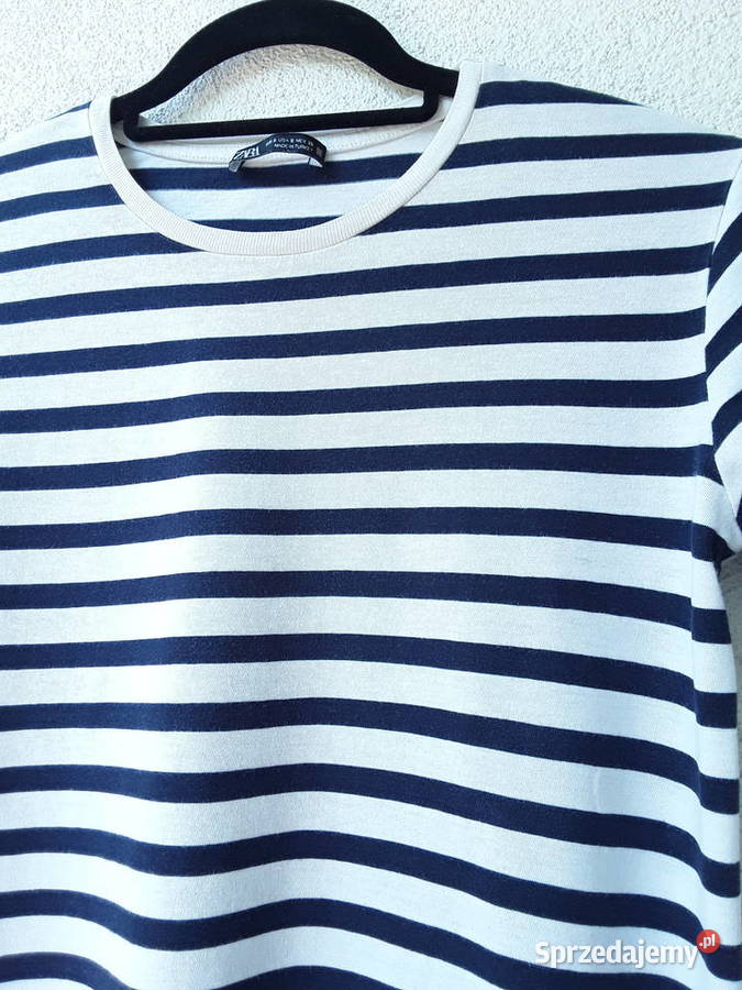 Casualowa bluzka w stylu marynistycznym r S ZARA Bluzki i koszule Moda i Styl mazowieckie Warszawa