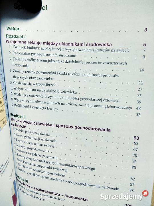 Geografia Rea podręcznik unikatowe antykwariat mazowieckie
