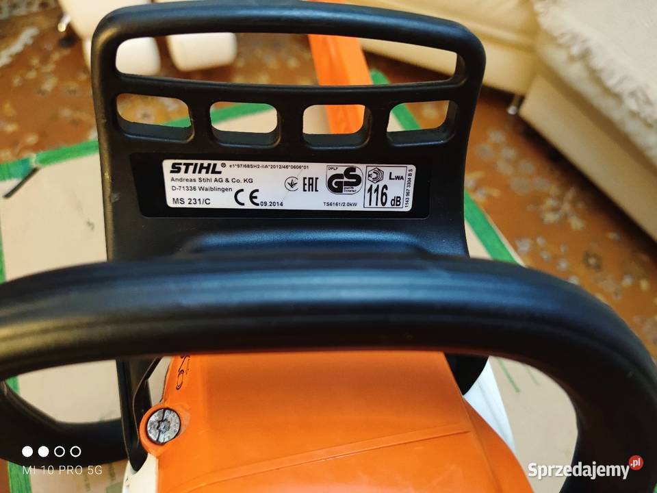 Piła spalinowa STIHL MS231C oryginalna niewiele Piły, pilarki i wyrzynarki Sokołów Podlaski