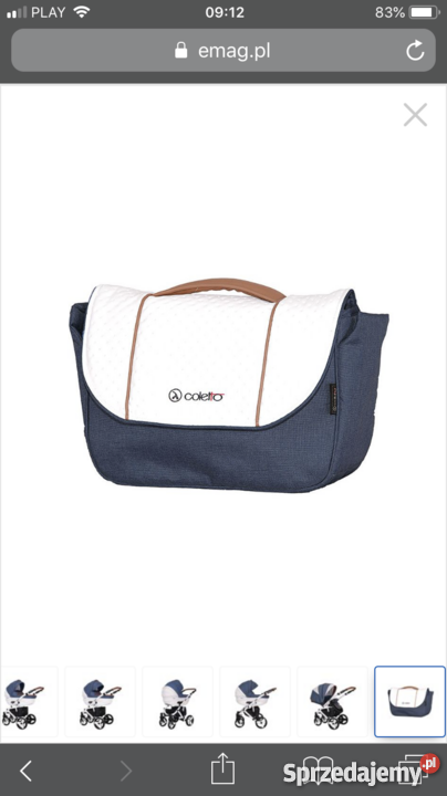 Wózek Coletto Florino 2 w 1 na gwarancji Okazja