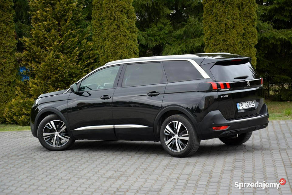 Peugeot 5008 Radar ACC Skóry 7foteli Navi Kamera Ostrów Mazowiecka sprzedam
