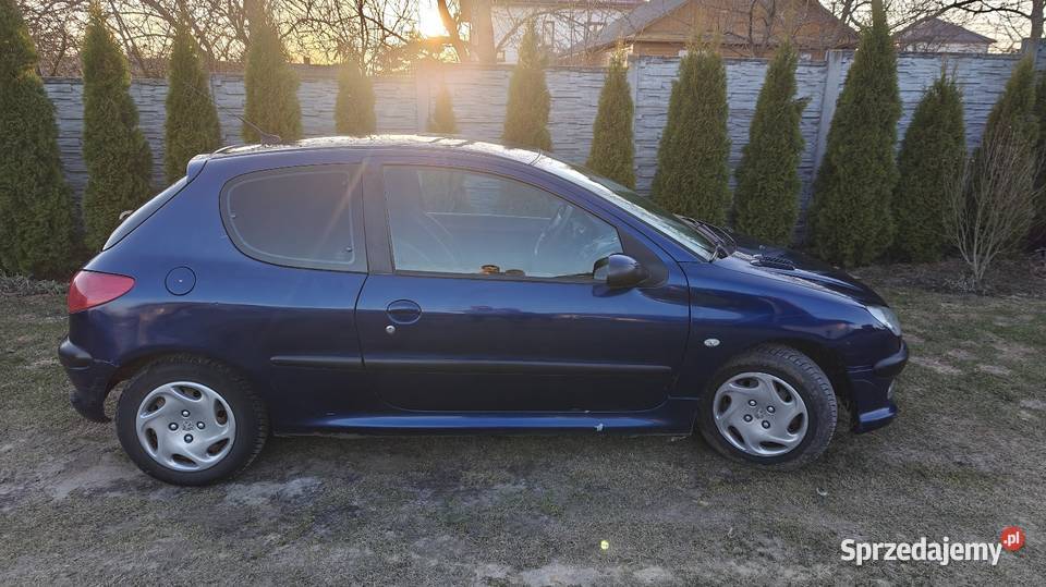 Peugeot 206 uszkodzony lubelskie Łubcze