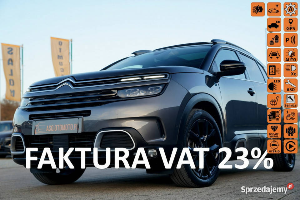 Citroen C5 Aircross FUL LED skóra webasto Otmuchów