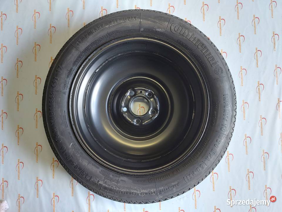 PEUGEOT CITROEN C4 koło dojazdowe 1258516 99M świętokrzyskie