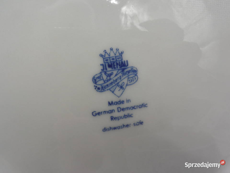 Zestaw śniadaniowy z porcelany trio herbaciane Raszków