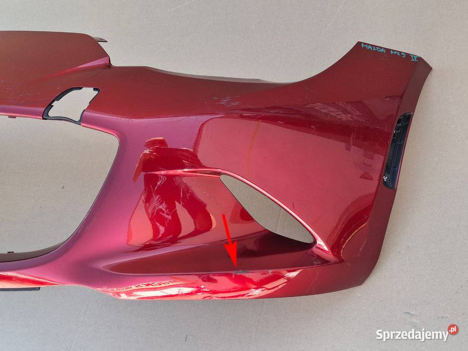 MAZDA MX5 MX5 IV ZDERZAK PRZÓD PRZEDNI ORYGINAŁ Bieleń