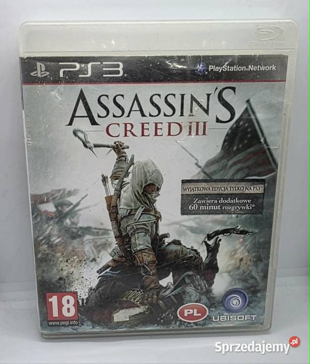 Gra Assasins Creed III 3 Elbląg