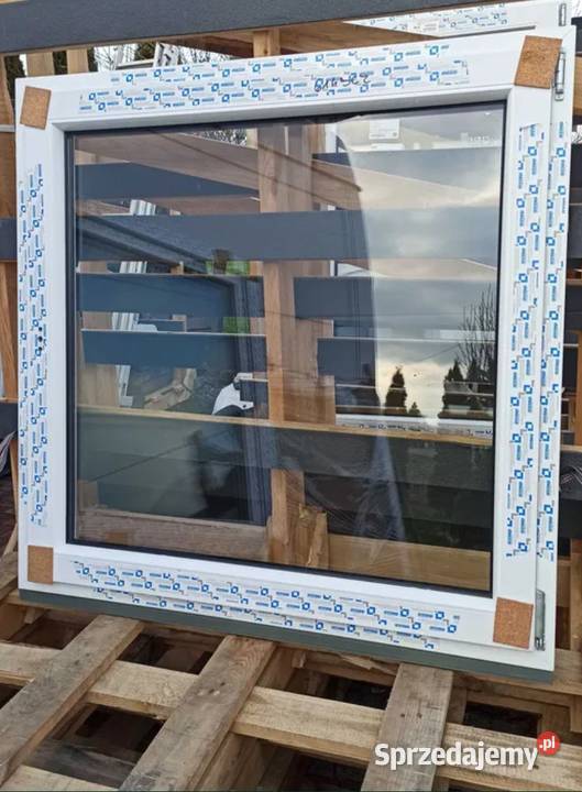 OKNO 120x120 RU 115x113 NOWE ręki BIAŁE 2 szyb 3 Dom i Ogród Ropczyce