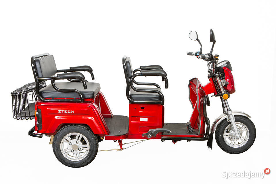 Skuter inwalidzki dwuosobowy Trike 1500W Łańcut