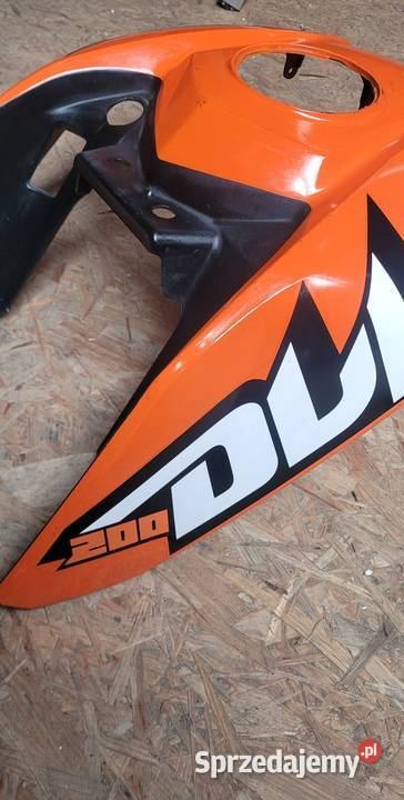 Ktm 200 duke nakładka zbiornika wielkopolskie Nowy Tomyśl