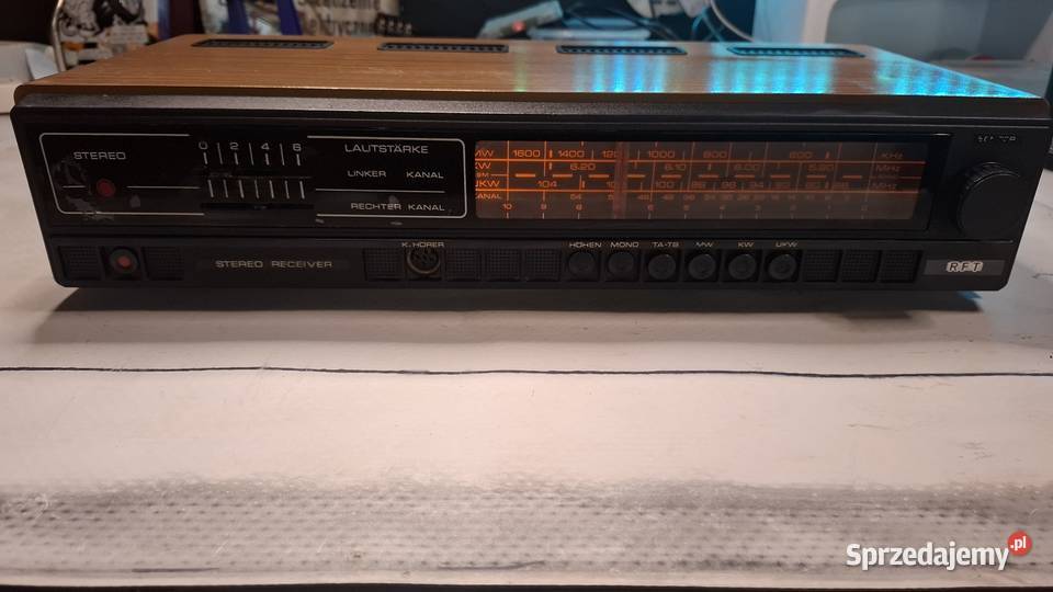 Zestaw retro audio PRLNRD gramofon Unitra opolskie Namysłów