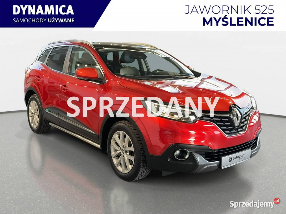 Renault Kadjar 12T 130 M6 2015 r salon komplet ASR (kontrola trakcji) Myślenice