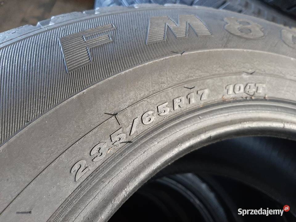 2x Opona UŻYWANA ZIMOWA 23565R17 FIREMAX 149 235 Zaścianki
