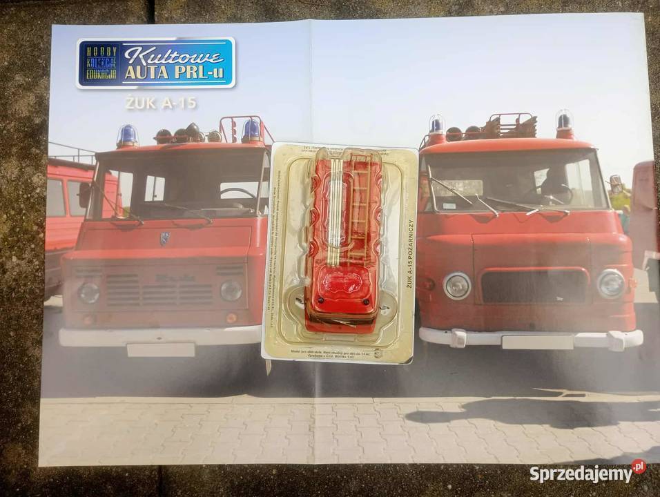 ŻUK A15 POŻARNICZY STRAŻ kultowe auta PRL Modelarstwo Warszawa