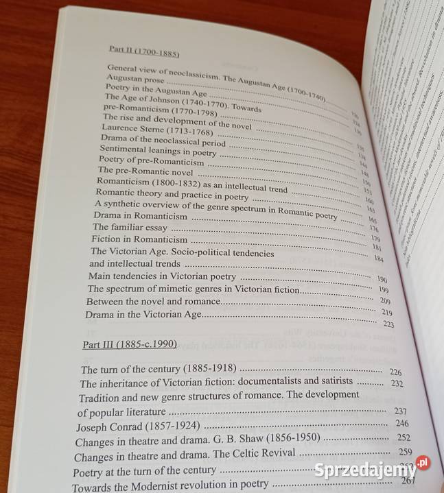 Lectures on British literature a historical miękka Gdańsk