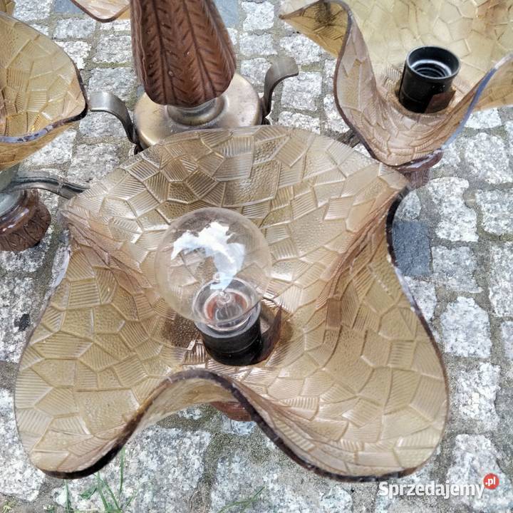 Żyrandol PRL Ostrów Wielkopolski sprzedam